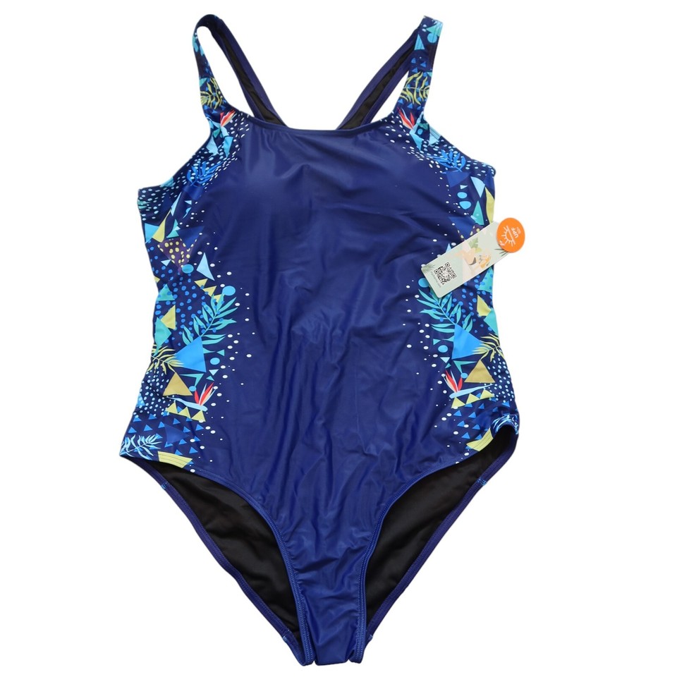 CharmLeaks Women's One Piece Swimming Costume Plunge Cutout Monokini Bathing Suit