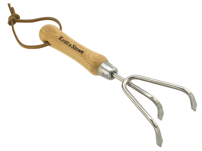 Kent & Stowe Stainless Steel Hand 3-Prong Cultivator, Fsc K/S70100087 - Image 5