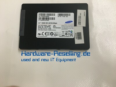 Samsung HP 128 GB SSD SATA MZ-7PD1280/0H7 717353-002 665961-001 666207-001