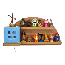 Semi Circle Tonie Shelf Suitable for Toniebox & Tonie Storage Wall Mounted