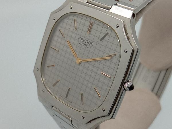Seiko Credor 9300-5070 Gerald Genta Watch Silver Clean Dial Seiko Credor 9300-5070 Gerald Genta Watch Silver Clean Dial