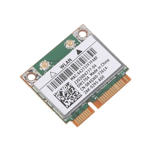 BCM943142HM DW1704 Half Mini PCIexpress Wireless WIFI WLAN Card for 5323 7720 - Afbeelding 5 van 8