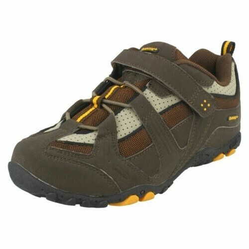Scarpe Da Trekking Impermeabili Bambini Mountain Warehouse Canyon - Pelle E Suola Vibram - Foto 2