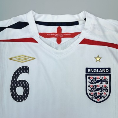 Maillot de football Umbro domicile de l'équipe nationale de football d' Angleterre vintage - France