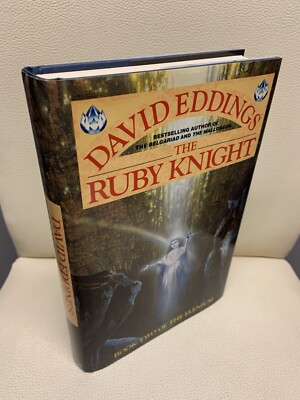 David Eddings First 1st Edition Hardback Great Condition The Ruby Knight