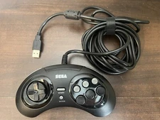Retro-Bit Sega Genesis 8 Button Arcade Pad with USB game controller