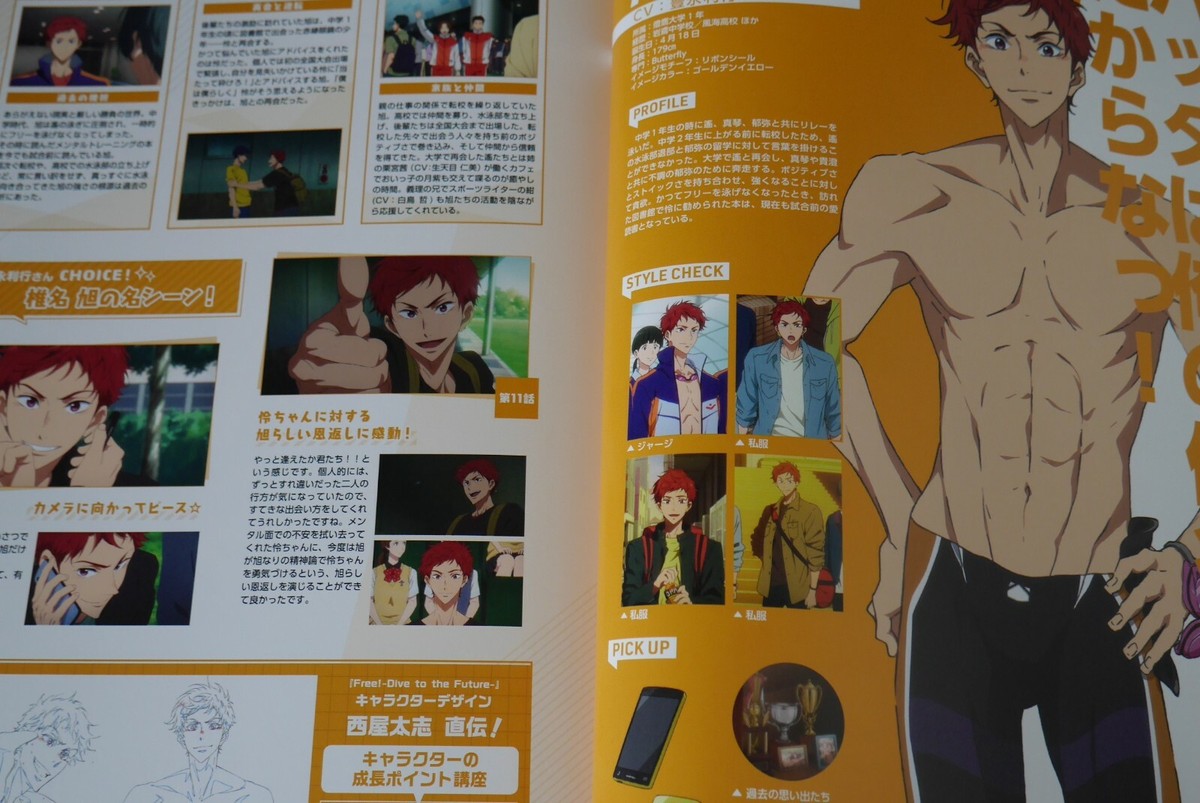 JAPAN Free! -Dive to the Future- Official Fan Book | eBay