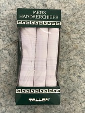 Vintage Mens Handkerchief Set By Tallon NEW