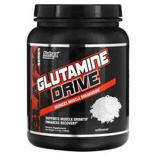 2 X Nutrex Research, Glutamine Drive, Unflavored, 2.2 lbs (1,000 g)