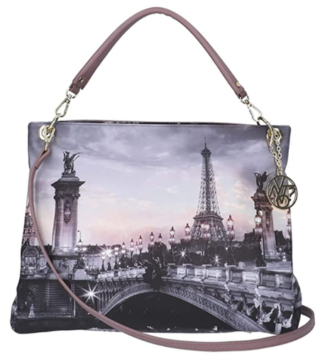 Borsa da spalla tracolla hobo bag ynot Y not? Parigi FAS-012 donna ragazza  | eBay