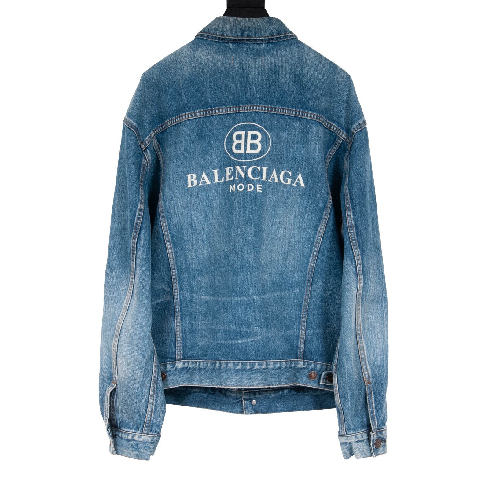 balenciaga mode denim jacket