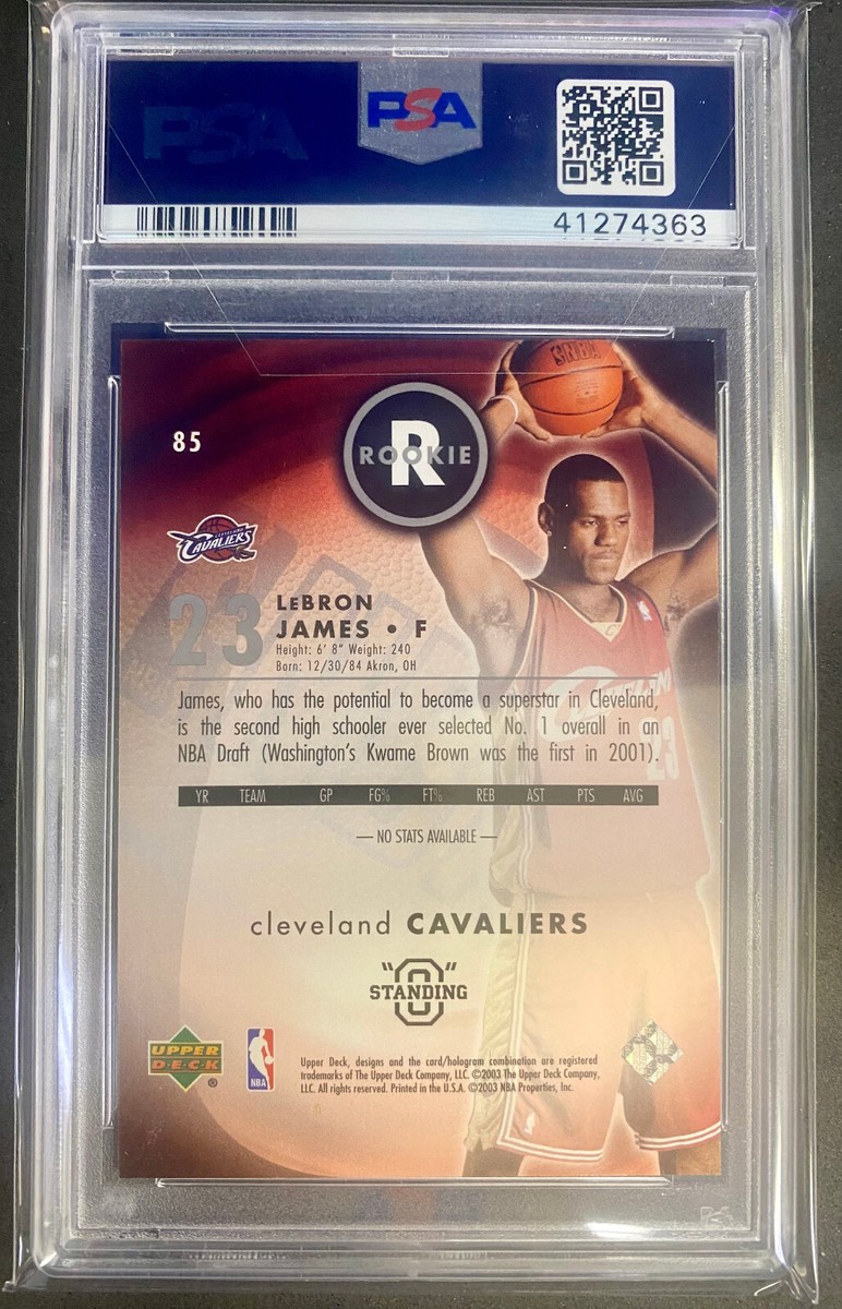 03-04 Upper Deck Standing O レブロン 85 RC 2003-04 Upper Deck Standing O - LeBron James #85 for sale | eBay