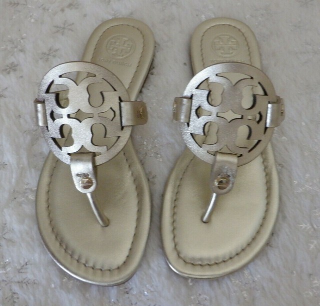 gold sandals size 4