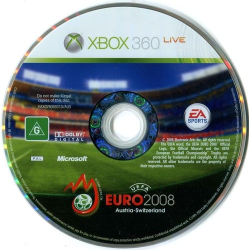 UEFA Euro 2008 – Xbox 360 – PAL – NUR DISC!