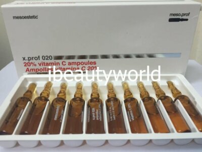 Sérum Mésoestetic X.Prof 014 Silicium Organique 1% - Boîte De 20 Ampoules De 5ml, Neuf