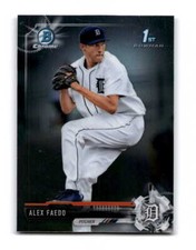 2017 Bowman Draft Chrome Draft Pick Autographs Alex Faedo  AU CDA-AF
