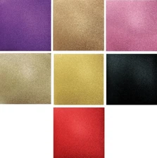 Glitter Cardstock 12" x 12" scrapbook - Kaisercraft