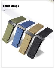 Premium Nylon Braided Watch Strap Mens Rugged Sports Wristband 24mm Fits Panerai