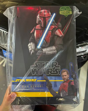 New Hot Toys Star Wars TMS126 Mandalorian Armor 1/6 Obi-Wan Kenobi  in stock