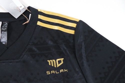 ADIDAS MO SALAH FOOTBALL TRAINING JERSEY TOP BLACK H59773 KIDS BOYS GIRLS L - Picture 8 of 17