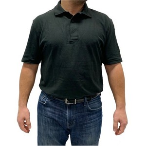 Tru-Spec-9806007-Basic-Black-Mens-2XL-S-S-Top-Polo-Shirt