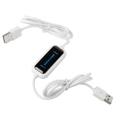 USB Data Transfer Cable Move Files Old PC to New Computer Windows 11 10 8 7 Sync