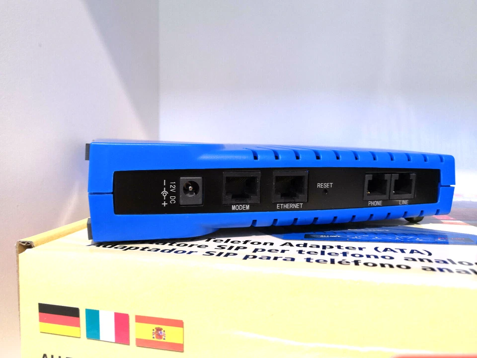 ALLNET ATA Adapter & Router ALL7902 SIP , Analoger Telefon Adapter (ATA) , NEU - Bild 4 von 4