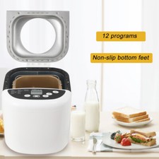 2LB 12-in-1 Bread Maker Automatic Compact Dou...