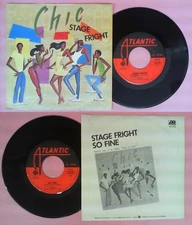 LP 45 7'' CHIC Stage fright So fine 1981 italy ATLANTIC W 11700 no cd mc dvd