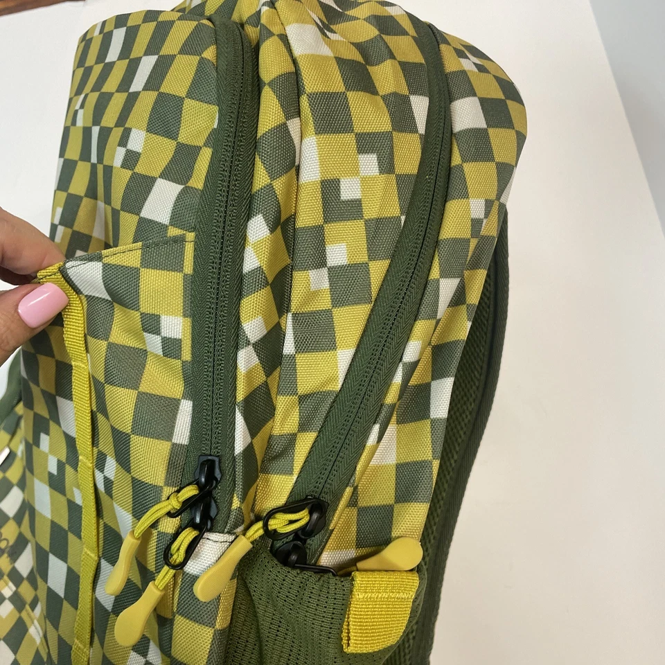Mochila Embark Top-load 32L 17" a cuadros verdes Foto 4 de 4