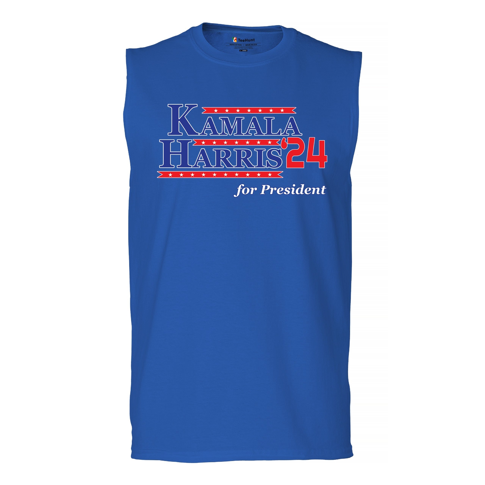 ALTRA Camicia muscolare Kamala Harris '24 Lets Win This Madam President Im Speaking da uomo