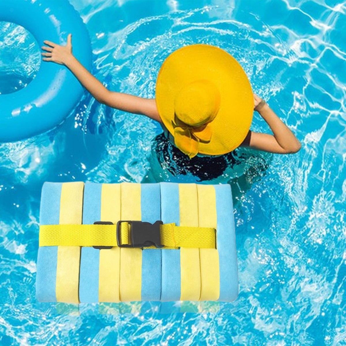 Floating Backing Plate Water Fitness Training Belt FORBETTER Swimming Back Float Safety ...