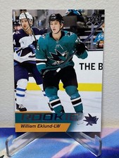 2021-22 Upper Deck NHL STAR ROOKIES BOX SET WILLIAM EKLUND #24 ROOKIE