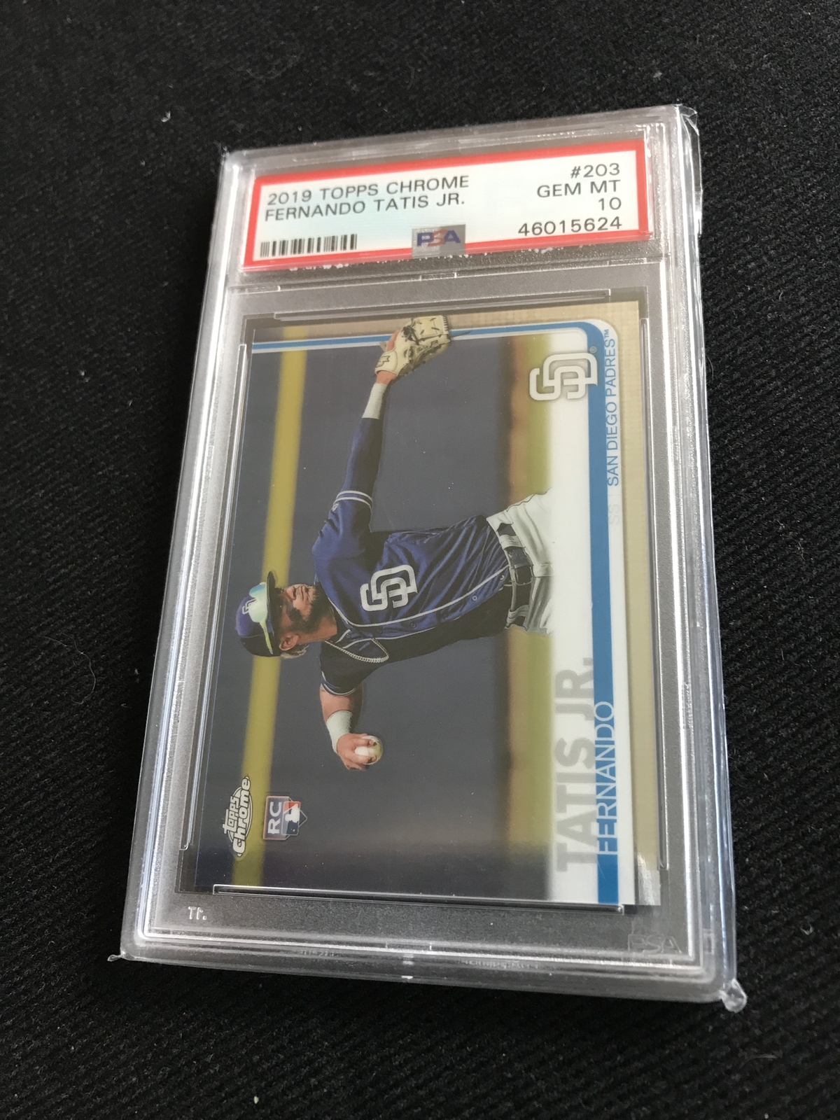 Fernando Tatis Jr. 2019 Topps Chrome #203 PSA 10 Rookie PSA 10