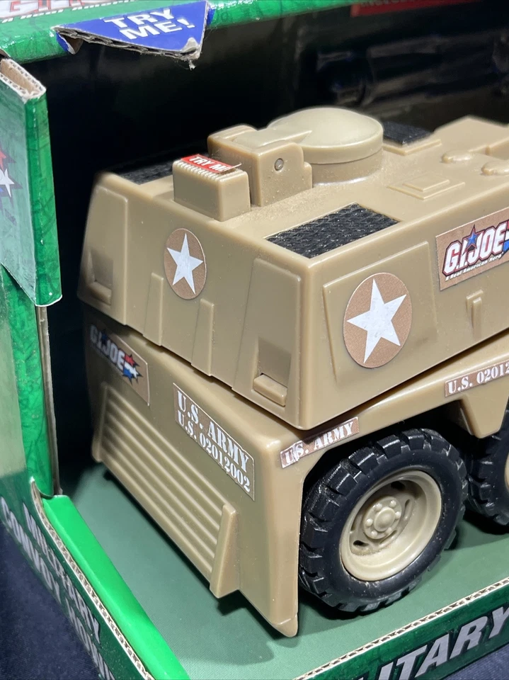 G.I. JOE A Real American Hero CONVOY MILITAR OBÚS EJÉRCITO DE EE. UU. #04355 Foto 3 de 4
