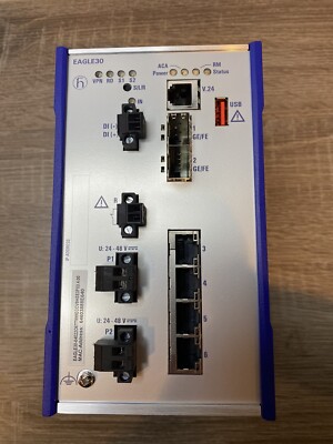 Belden Hirschmann Eagle 30 Industrial Security Router Rail Switch 03.4.00