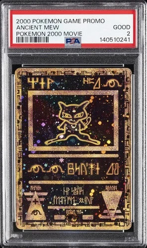 2000 POKEMON GAME MOVIE POKEMON 2000 MOVIE ANCIENT MEW PSA 2