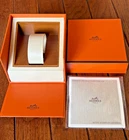 Hermes genuine Watch box case with Manual Good Condition  #N53