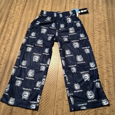 NWT UCONN HUSKIES ELASTIC WAIST PAJAMA PANTS BOYS S/6-7