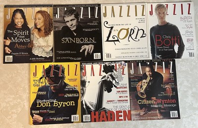 Vintage Jazziz Magazines 1999- Lot of 7: Unraveling Don Byron