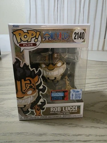 Funko #2140 Pop Plus: One Piece Rob Lucci NYCC Shared Fall Exclusive