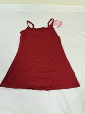Maidenform Sweet Nothings Firm Control Tummy Toning Tank Top Slimming Cami Red S