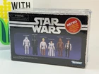 Star Wars Hasbro Kenner Retro Collection Boxed Set 6 Figures R2 C-3PO Jawa Obi