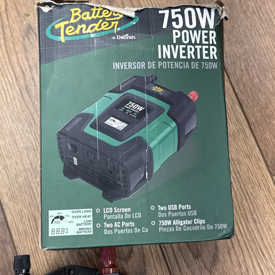 Inversor de potencia Battery Tender® 12V, 750W SKU: 026-0004-DL-WH Foto 4 de 4