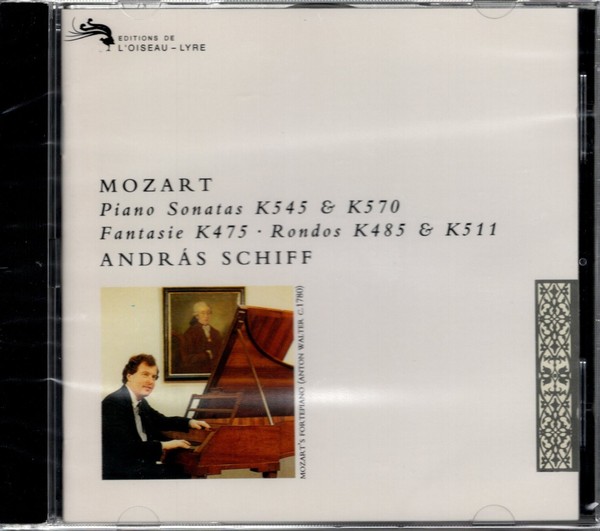Mozart: Klaviersonate K. 545 Und K. 570, Fantasia K. 475 / Schiff - CD-image