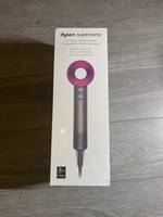 Dyson Supersonic Hair Dryer Pink New In Box With All Attachments