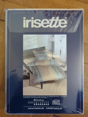 Bettwäsche Garnitur Tosca von Irisette Mako-Satin Bügelfrei Trocknergeeignet Neu