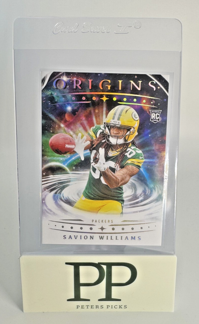 2025 Panini Origins SAVION WILLIAMS #129 (RC) Green Bay Packers