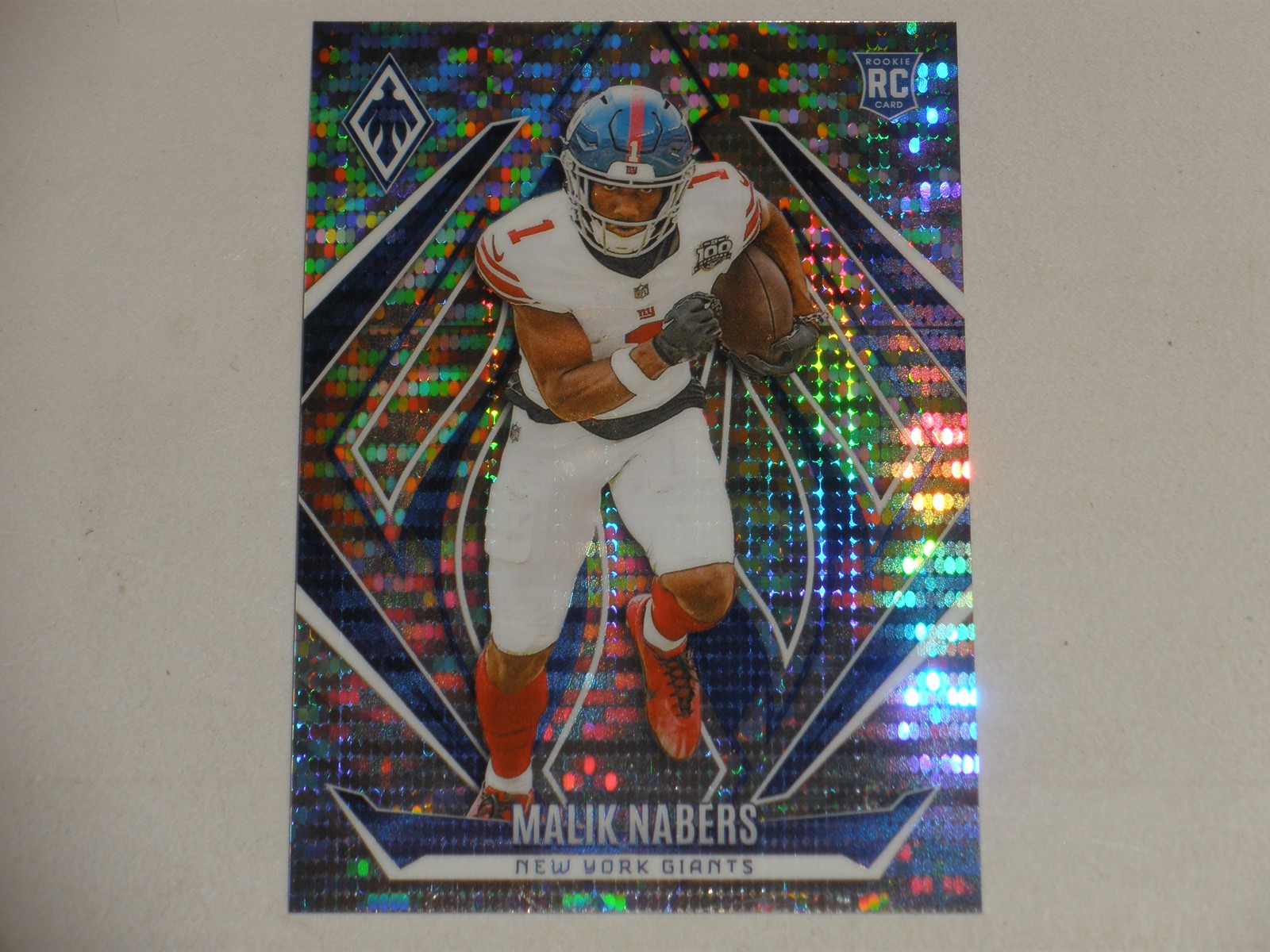 2024 Panini Phoenix Silver Pulsar Prizm #221 Malik Nabers 065/200 Rookie RC