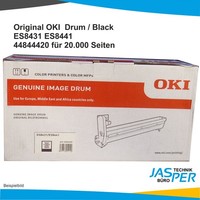 Oki Drum Black 20.000 Seiten ES8431 ES8441 Original 44844420 Ovp
